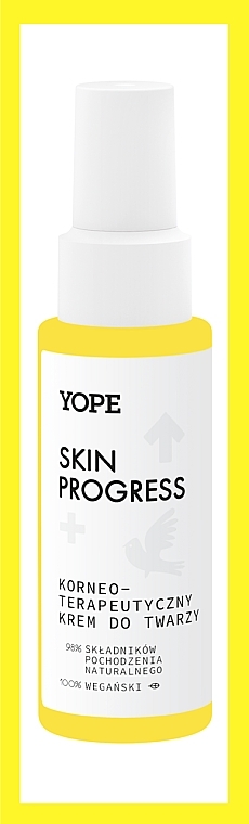 Korneoterapeutyczny krem do twarzy - Yope Skin Progress — Zdjęcie N4