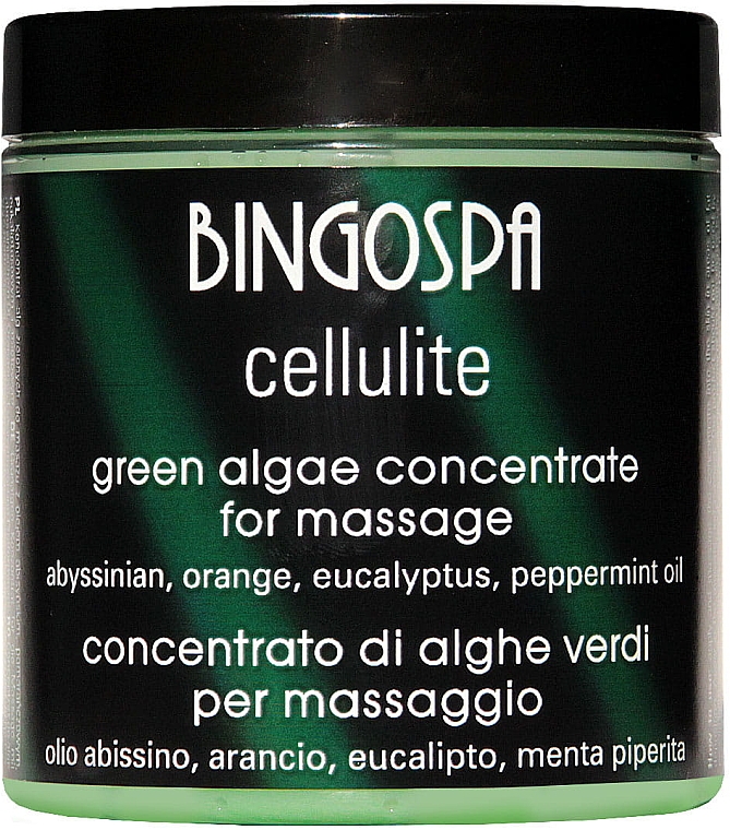 Koncentrat alg zielonych do masażu - BingoSpa Concentrate Green Algae Massage — Zdjęcie N1