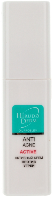 Aktywny krem przeciwtrądzikowy - Hirudo Derm Anti-Acne Active — Zdjęcie N2