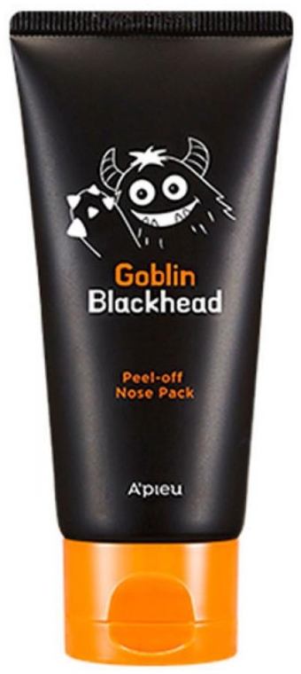Maska peel-off do oczyszczania nosa - A'pieu Goblin Blackhead Peel-Off Nose Pack — Zdjęcie N1