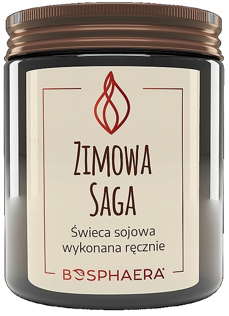 Świeca sojowa wykonana ręcznie Zimowa saga - Bosphaera Winter Saga Candle — Zdjęcie N1