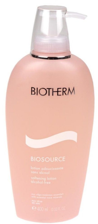 Odświeżający lotion do twarzy do skóry suchej - Biotherm Biosource Softening Lotion 400ml