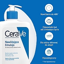 CeraVe Moisturising Lotion - Nawilżająca emulsja do suchej i bardzo suchej skóry twarzy i ciała  — Zdjęcie N6