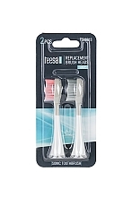 Główka szczoteczki sonicznej, twarda - Teesa Replacement Brush Heads  — Zdjęcie N2