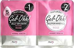 Spa do stóp - Avry Beauty Gel-Ohh Jelly Spa Rose — Zdjęcie N1