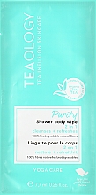 Kup Oczyszczające chusteczki do twarzy i ciała - Teaology Yoga Care Purity Shower Body Wipe