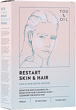 Kup PRZECENA! Terapia do twarzy i włosów - Restart Skin & Hair. 3 in 1 Bundle *