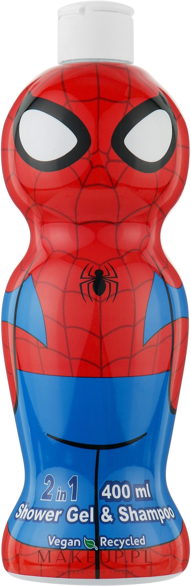 Żel do mycia ciała, włosów i twarzy - Air-Val International Spider-man Shower Gel & Shampoo — Zdjęcie 400 ml