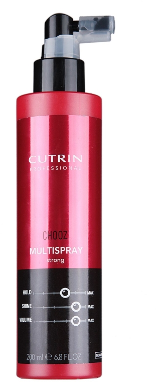 Wielofunkcyjny spray mocno utrwalający - Cutrin Chooz MultiSpray Strong