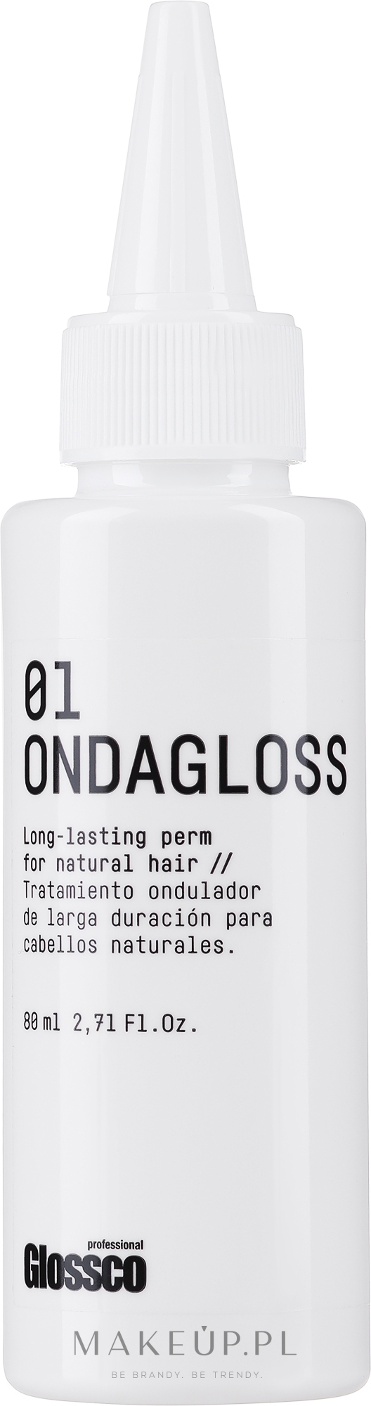 Preparat do kręcenia włosów normalnych - Glossco Ondagloss Perm No1 Normal Hair — Zdjęcie 80 ml