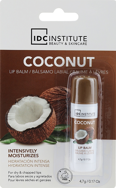 Balsam do ust Kokos - IDC Institute Lip Balm Coconut — Zdjęcie N1
