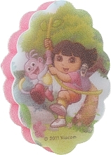 Kup PRZECENA! Gąbka do kąpieli dla dzieci Dora, różowa - Suavipiel Dora Bath Sponge №5 *