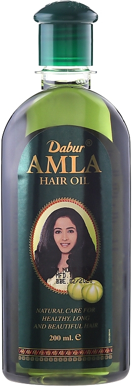 PRZECENA! Olejek do włosów - Dabur Amla Healthy Long And Beautiful Hair Oil * — Zdjęcie N2