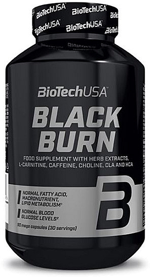 Suplement diety Na odchudzanie - BiotechUSA Black Burn — Zdjęcie N1