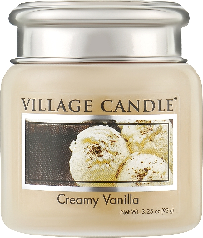 Świeca zapachowa w słoiku - Village Candle Creamy Vanilla