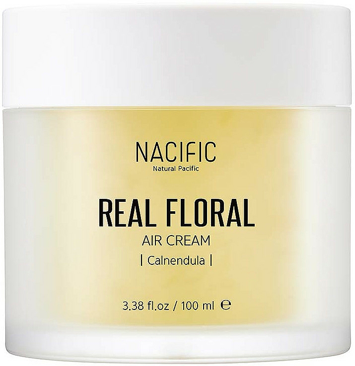 Krem do twarzy z ekstraktem z nagietka - Nacific Real Floral Calendula Air Cream — Zdjęcie N1