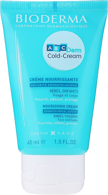 Krem do ciała i twarzy dla dzieci - Bioderma ABCDerm Cold-Cream Nourishing Face And Body Cream — Zdjęcie N1