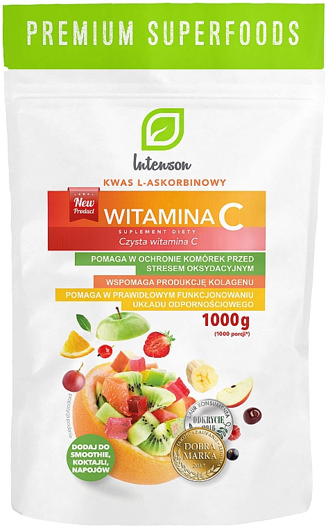 Suplement diety Czysta witamina C - Intenson — Zdjęcie N2