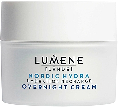 Nawilżający krem na noc - Lumene Lahde [Spring Water] Hydration Recharge Overnight Cream — Zdjęcie N3