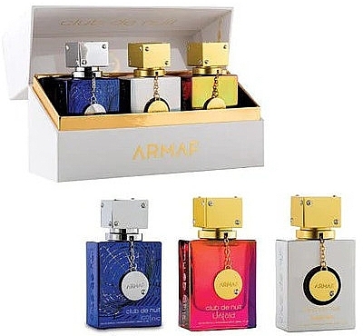 Armaf Club De Nuit Perfume Gift Set - Zestaw (edp/3x30ml) — Zdjęcie N1