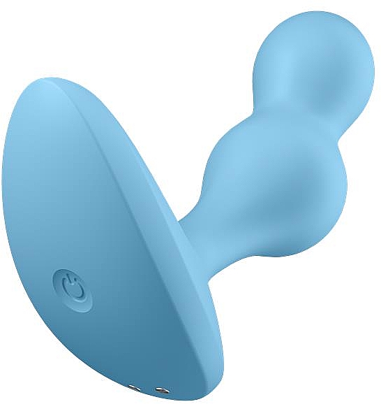 Masażer prostaty, niebieski - Satisfyer Deep Diver Connect App Blue — Zdjęcie N1