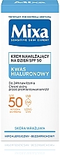 Codzienny krem nawilżający - Mixa Hyaluronic Acid Daily Invisible SPF50 Cream — Zdjęcie N12