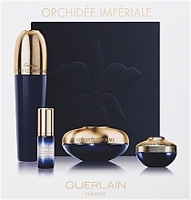Kup Zestaw - Guerlain Orchidee Imperiale Exceptional Anti-Aging Discovery Ritual (f/cr/15ml + f/lot/30ml + serum/5ml + eye/cr/7ml)