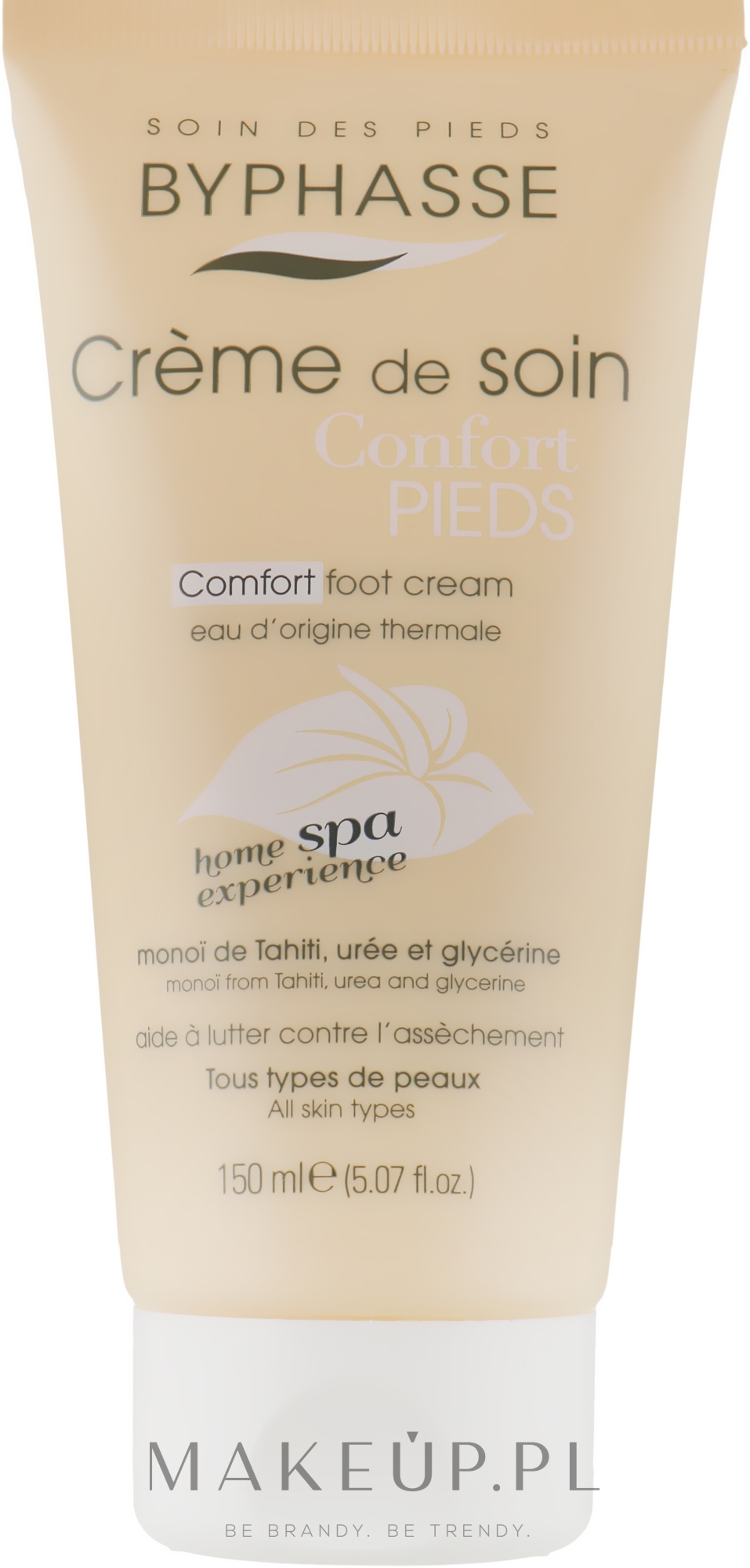 Krem zapewniający stopom komfort - Byphasse Home Spa Experience Comfort Foot Cream — Zdjęcie 150 ml