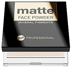 Matowy puder do twarzy - Bell Professional Matte Face Powder Mineral Pigments — Zdjęcie N1