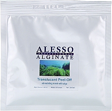 Kup Maska ​z alg morskich do starzejącej się skóry - Alesso Professionnel Translucent Alginate Peel-Off Face Mask With Alga