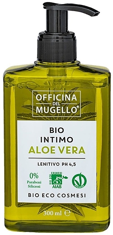 Mydło do higieny intymnej Aloe Vera - Officina Del Mugello Bio Intimate Soap Aloe Vera — Zdjęcie N1
