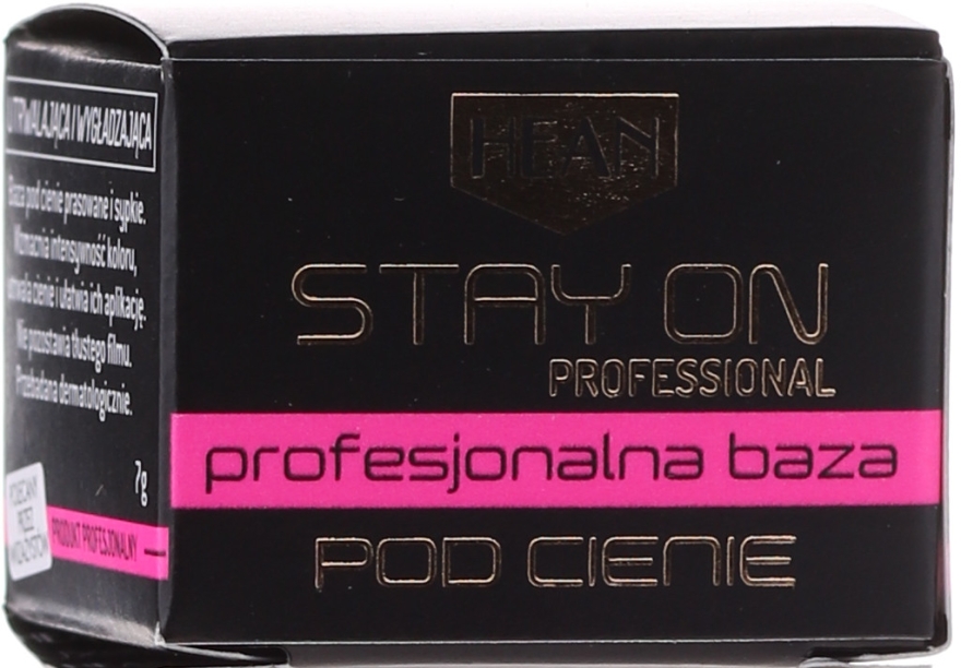 Baza pod cienie do powiek - Hean Stay-On Professional Eyeshadow Base — Zdjęcie N3