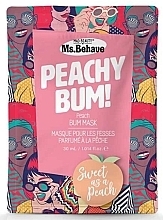 Maska na pośladki - Mad Beauty Ms.Behave Peachy Bum! Mask — Zdjęcie N1