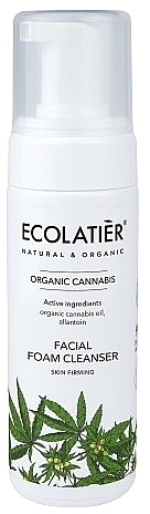 Pianka do mycia twarzy - Ecolatier Organic Cannabis Foam — Zdjęcie N1