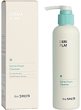 Kup Delikatna pianka oczyszczająca dla skóry wrażliwej i alergicznej - The Saem Derma Plan Gel To Foam Cleanser