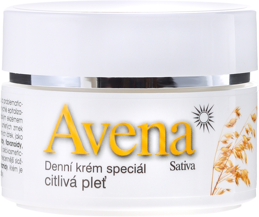Krem do twarzy na dzień do cery wrażliwej - Bione Cosmetics Avena Sativa Day Cream Sensitive Skin — Zdjęcie N2