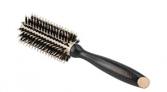 Okrągła szczotka do stylizacji włosów, 22 mm - Kashoki Hair Brush Natural Beauty — Zdjęcie N1