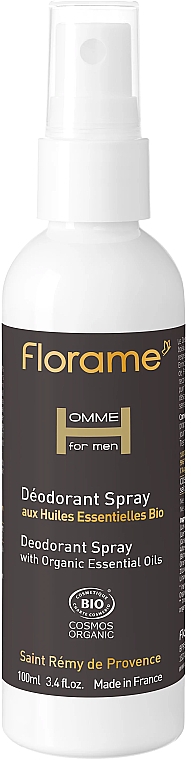 Dezodorant - Florame Homme Deodorant Spray  — Zdjęcie N1