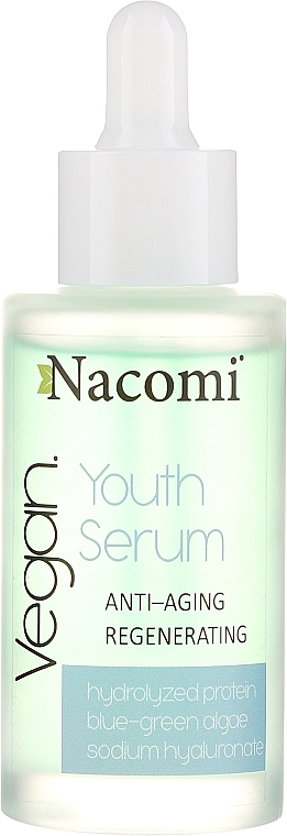Przeciwstarzeniowo-regenerujące serum do twarzy - Nacomi Youth Serum Anti-Aging & Regenerating Serum — Zdjęcie N1