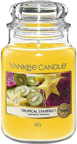 Świeca zapachowa w słoiku - Yankee Candle Tropical Starfruit — Zdjęcie N3