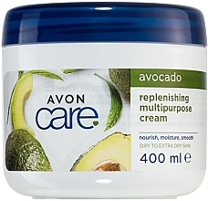 Wielofunkcyjny krem nawilżający do twarzy, dłoni i ciała z olejem z awokado - Avon Care Moisturizing Cream With Avocado — Zdjęcie N1