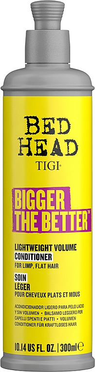 Odżywka zwiększająca objętość włosów - Tigi Bed Head Bigger The Better Lightweight Volume Conditioner — Zdjęcie N1