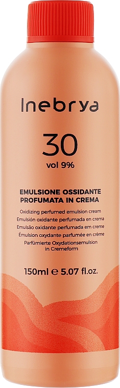 Perfumowana emulsja oksydacyjna do włosów 9% - Inebrya Hydrogen Peroxide — Zdjęcie N1