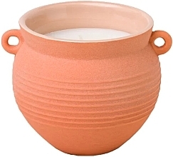 Świeca zapachowa Surowa glina i gruszka - Paddywax Santorini Ceramic Candle Raw Clay & Pear — Zdjęcie N1