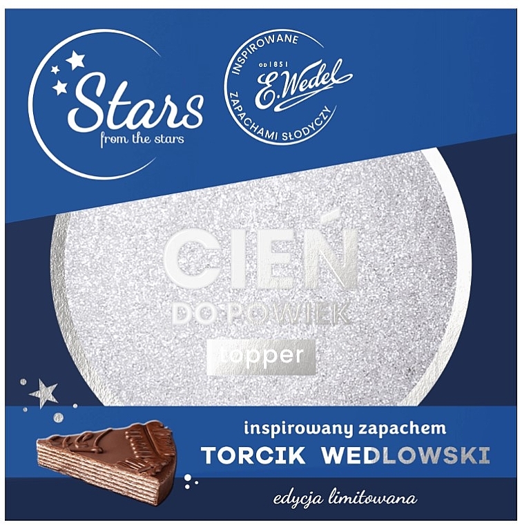 Cień do powiek - Stars from The Stars x Wedel Eyeshadow Topper — Zdjęcie N1