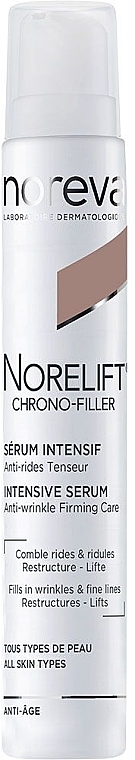 Intensywnie ujędrniające serum przeciwzmarszczkowe - Noreva Norelift Chrono-Filler Intensive Firming Anti-Wrinkle Serum — Zdjęcie N1