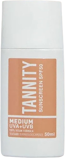 Przeciwsłoneczny podkład do twarzy - Tannity Sunscreen SPF50 — Zdjęcie N1