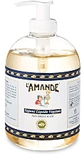 Bezzapachowe roślinne mydło w płynie - L'Amande Marseille Vegetable Liquid Soap Unscented — Zdjęcie N1