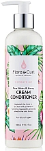 Kup Kremowa odżywka do włosów z wodą różaną i miodem - Flora & Curl Hydrate Me Rose Water & Honey Cream Conditioner