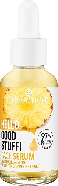 Nawilżająco-rozświetlające serum do twarzy z ekstraktem z ananasa - Essence Hello Good Stuff! Face Serum
